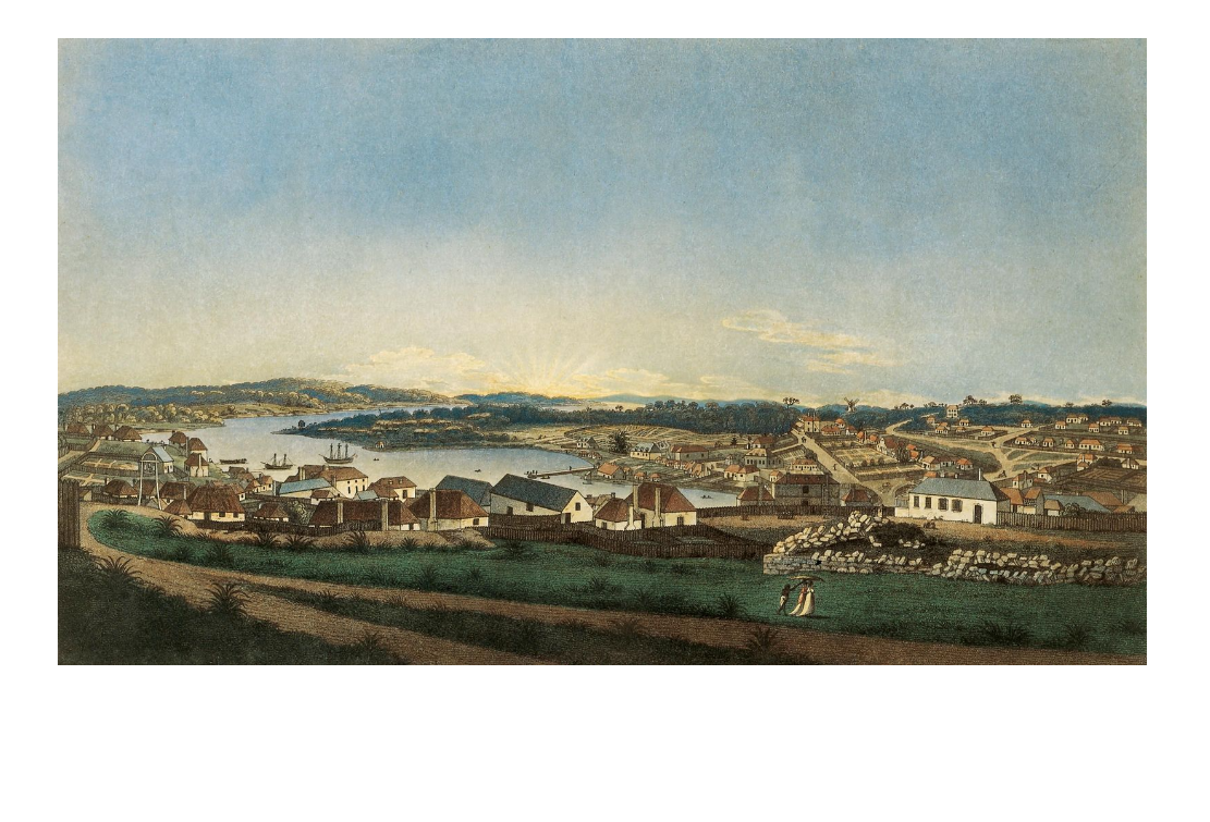 View of Sydney c 1799.